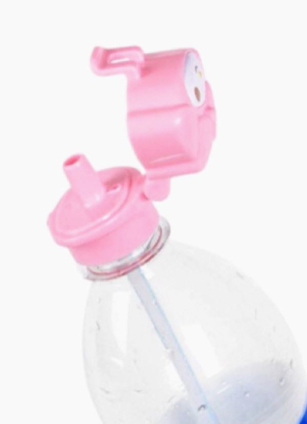 Daiso Sanrio Plastic Bottle Cap With Straw