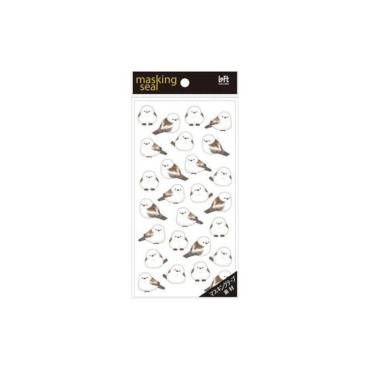 Loft factory Masking Seal Sticker Little Birds