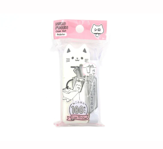 Daiso Neko Fusen Cat Sticky Case Set Regular