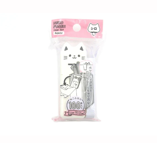 Daiso Neko Fusen Cat Sticky Case Set Regular - tokopie