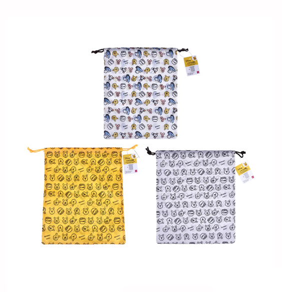 Disney Japan Daiso Travel Pouch Big Size