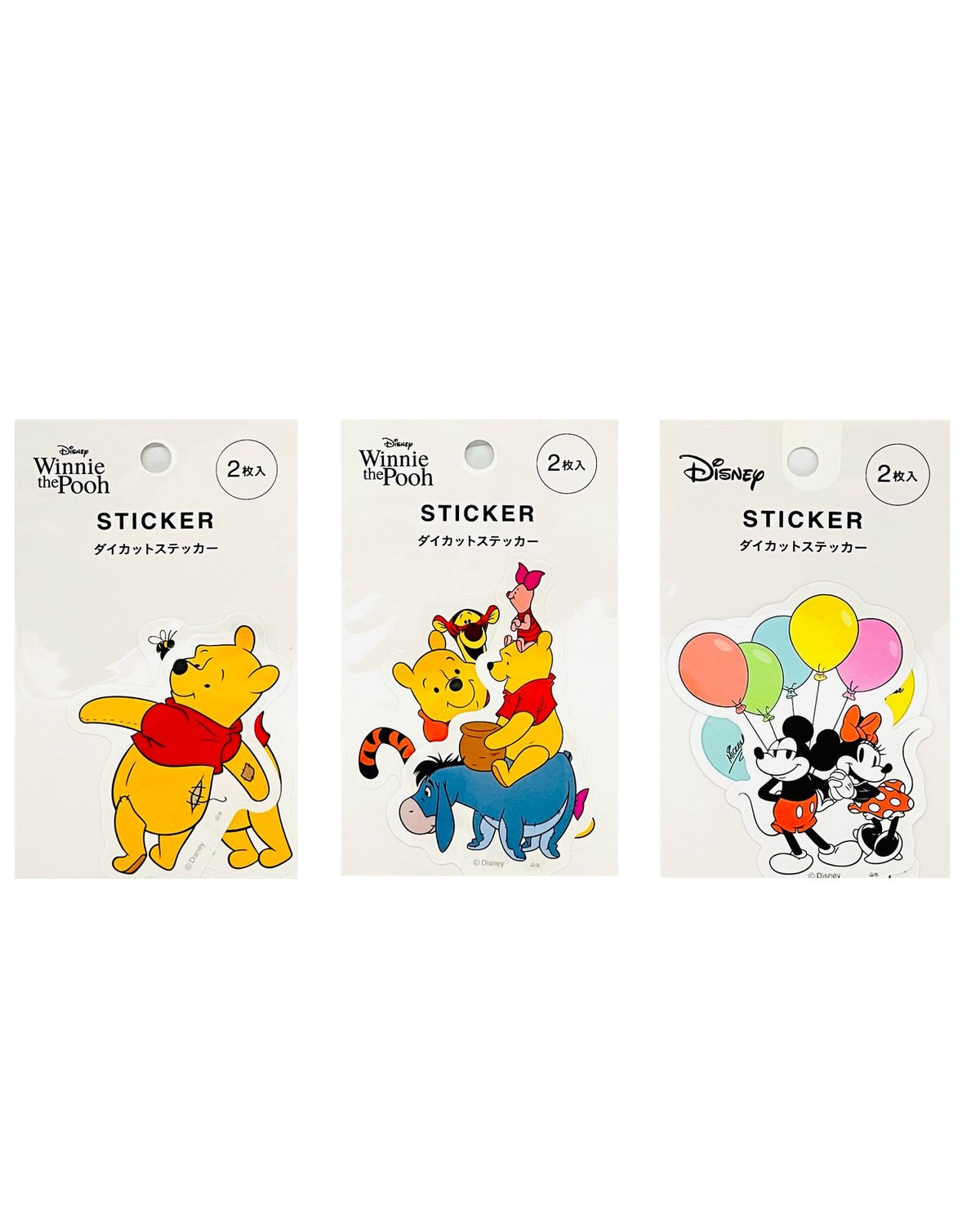 Kyowa Disney Die Cut Sticker 2 Sheets