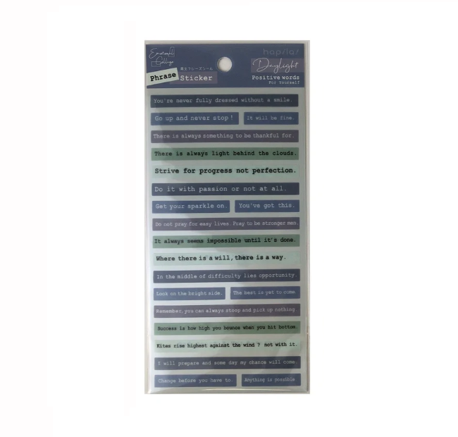 Emotional Collage Phrase Stickers