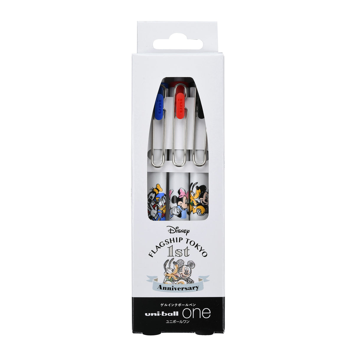 Disney Mickey &amp; Friends UniBall One 0.38mm Gel Pen Flagship Tokyo