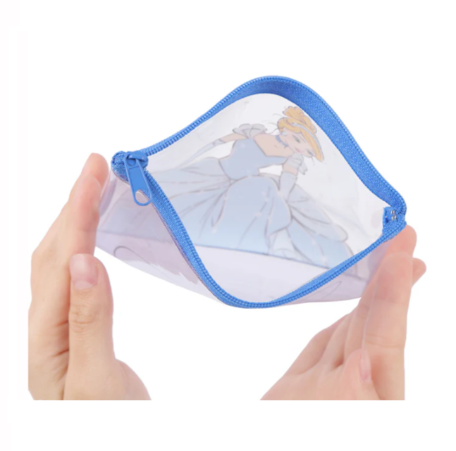 Daiso Disney Princess Flat Pouch Necessaire