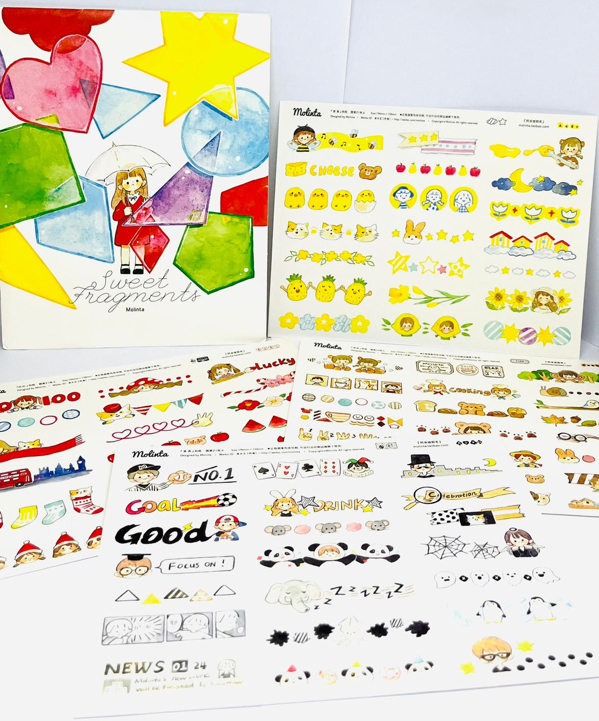 Molinta Sweet Fragments Set Sticker