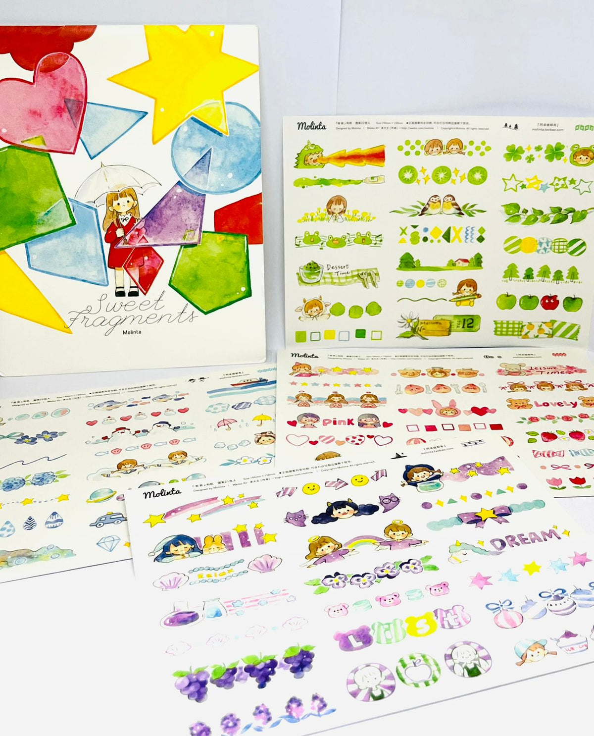 Molinta Sweet Fragments Set Sticker