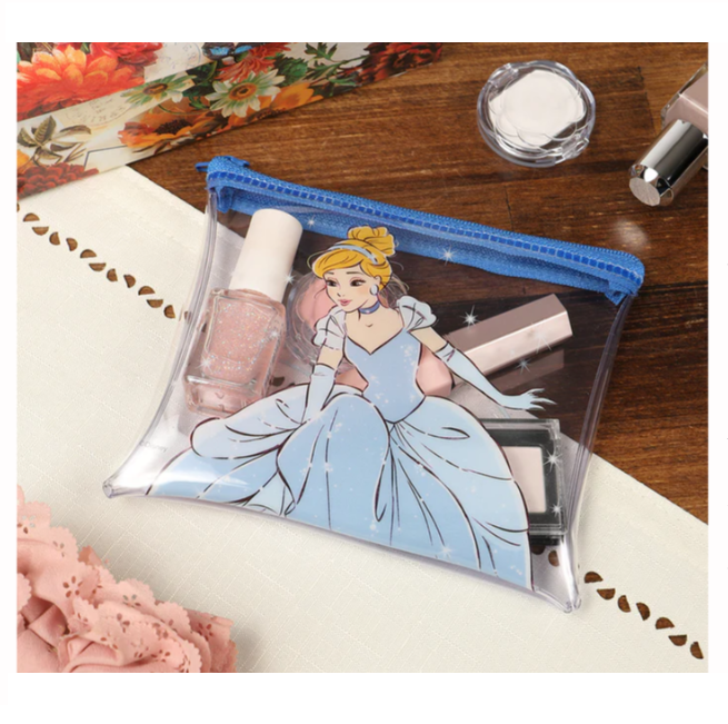 Daiso Disney Princess Flat Pouch Necessaire