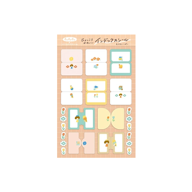 Mizutama Furukawa Paper Fufufu Index Stickers