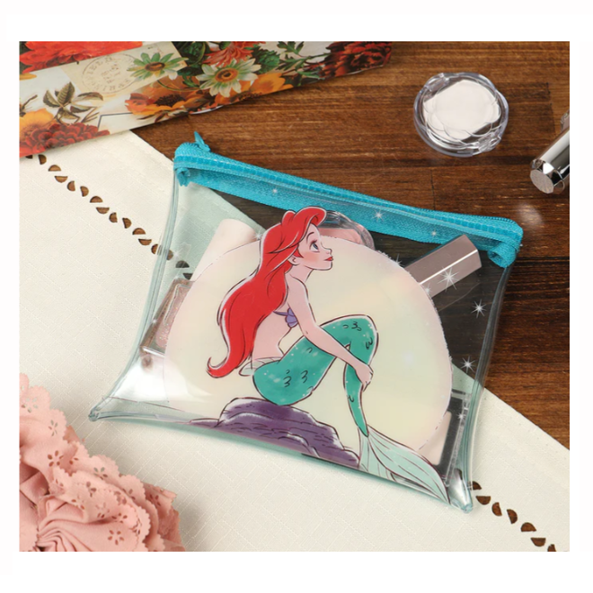 Daiso Disney Princess Flat Pouch Necessaire