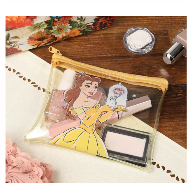 Daiso Disney Princess Flat Pouch Necessaire