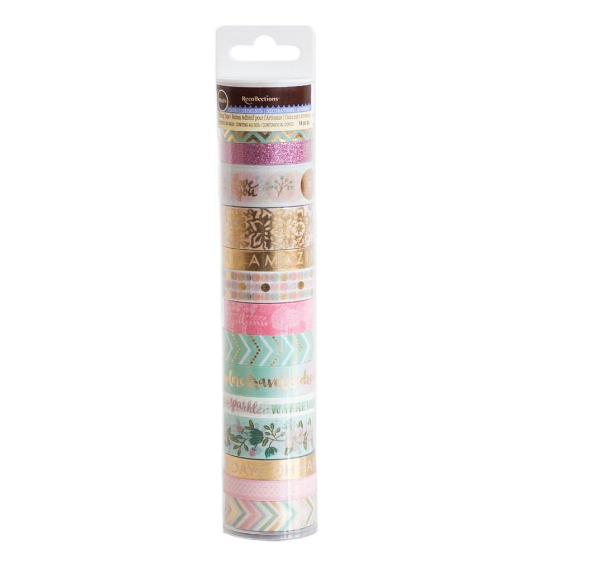 Recollections Mix Washi Tape Set Roll