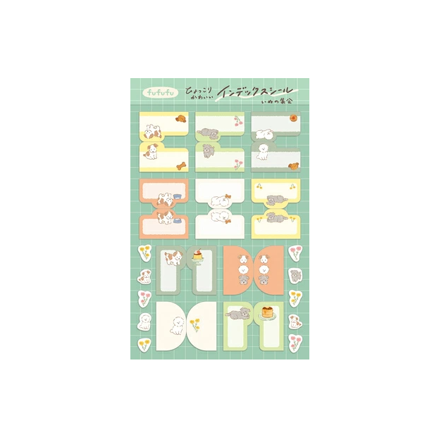 Mizutama Furukawa Paper Fufufu Index Stickers