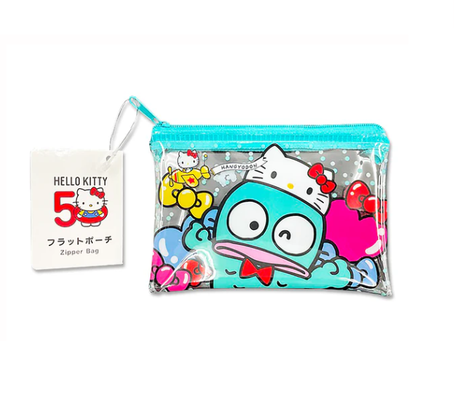 Sanrio Flat Pouch Zipper Bag Size S