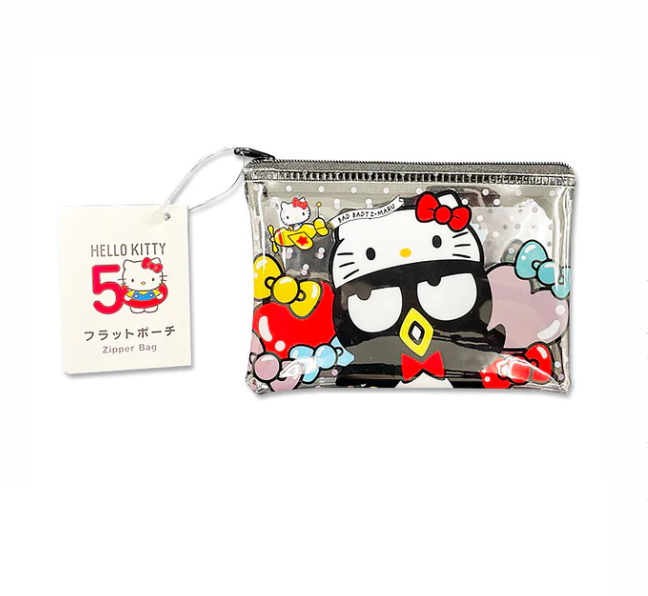 Sanrio Flat Pouch Zipper Bag Size S