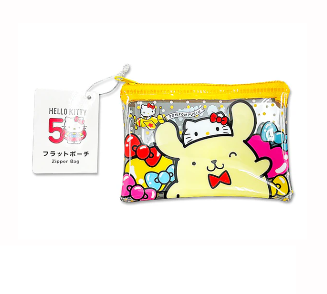Sanrio Flat Pouch Zipper Bag Size S