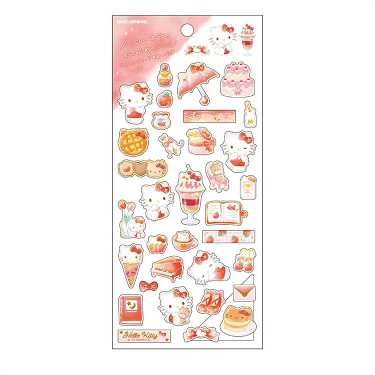 Kamio Japan Sanrio and Disney Seal Sticker