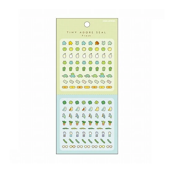 Kamio Japan Tiny Adore Seal Sticker - Fresh