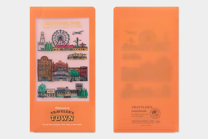 Travelers Notebook Clear Folder 2024 Regular Size