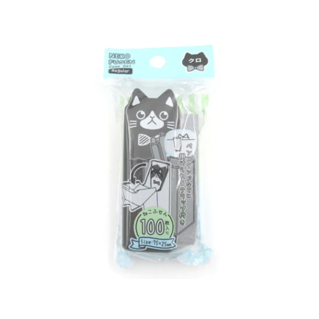 Daiso Neko Fusen Cat Sticky Case Set Regular