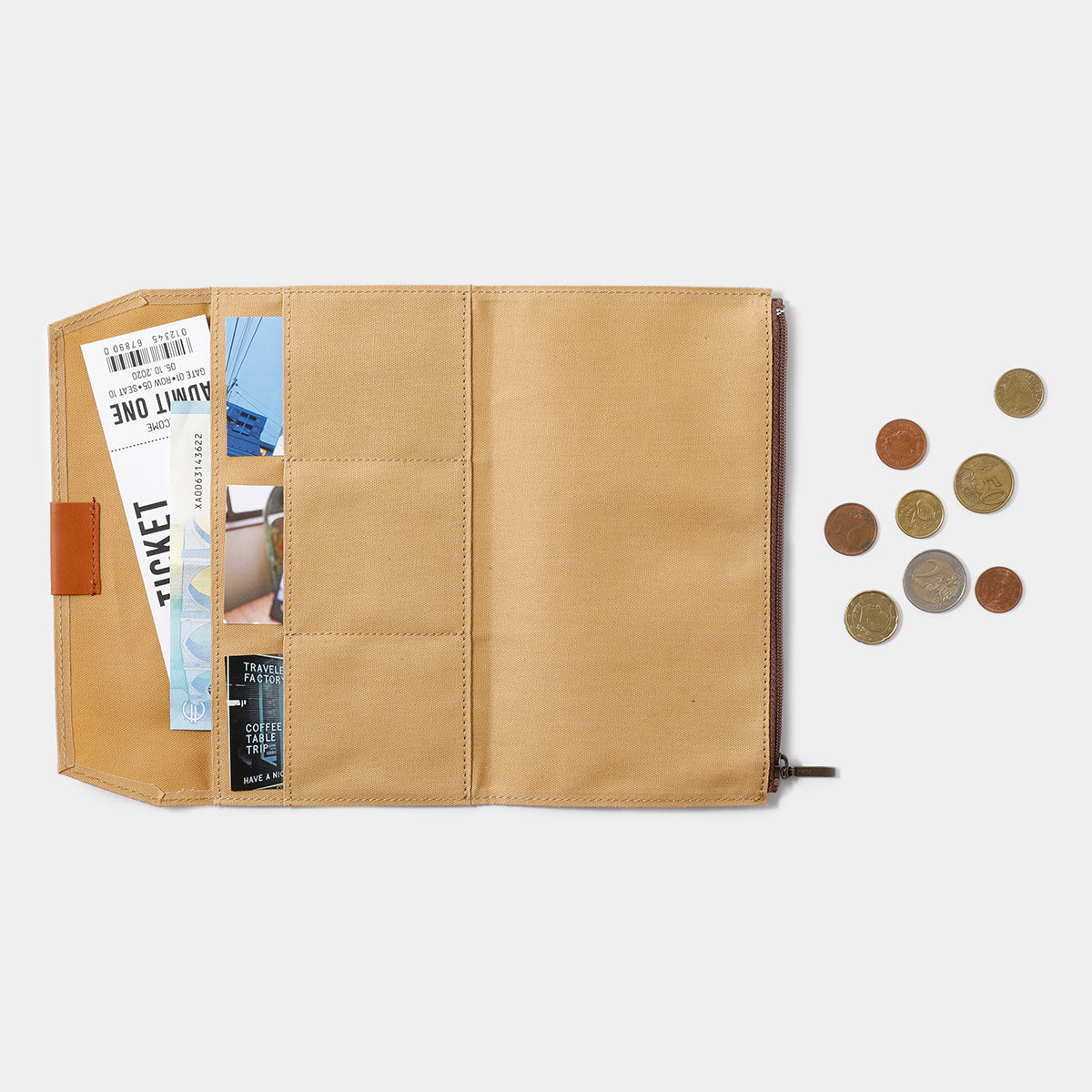 TF Travelers Notebook Cotton Zipper Case Regular Size - New