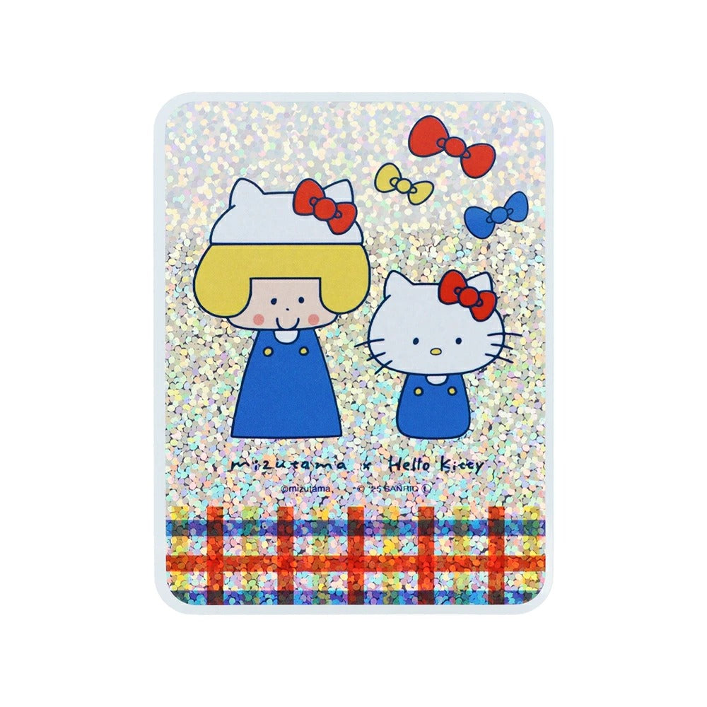 Sunstar Mizutama x Sanrio Characters Glittery Holographic Stickers