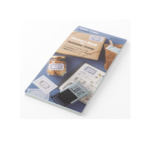 Midori Sticker Book For Paintable Rotating Stamp