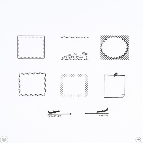 Hobonichi Frame Stamp - Almost Daily