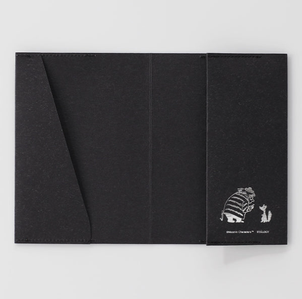 STALOGY Moomin A6 Notebook Cover Black Set