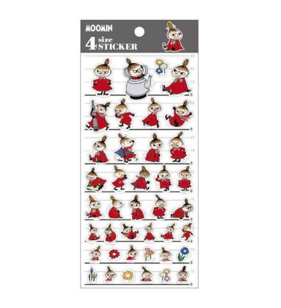 Kamio Japan Moomin 4 Size Sticker Cute Model