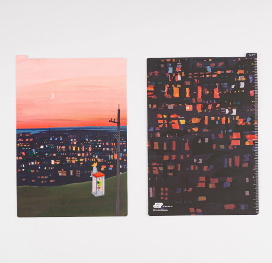 Hobonichi Pencil Board Hiroko Kubota Plastic Sheet A5 Size