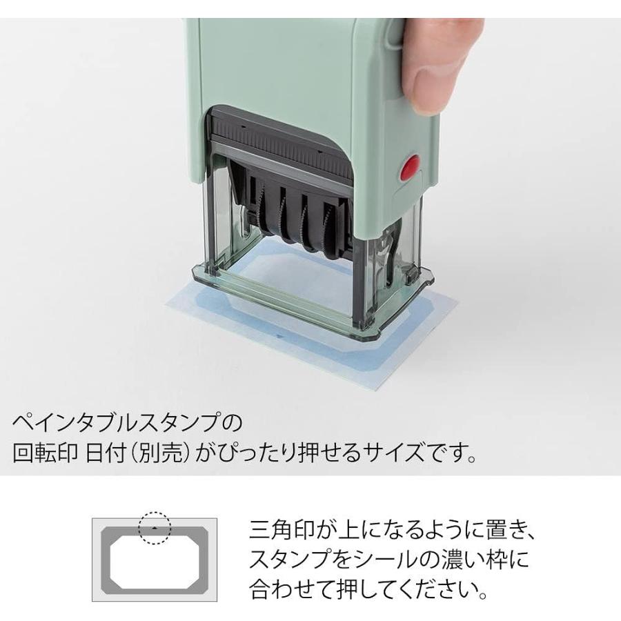Midori Sticker Book For Paintable Rotating Stamp
