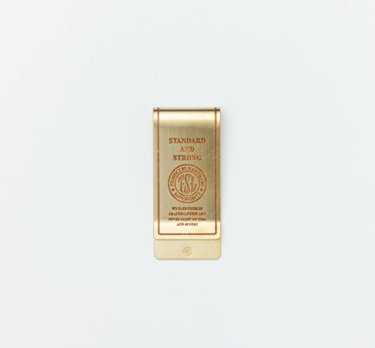 The Superior Labor Brass Money Clip TSL Standard and Strong