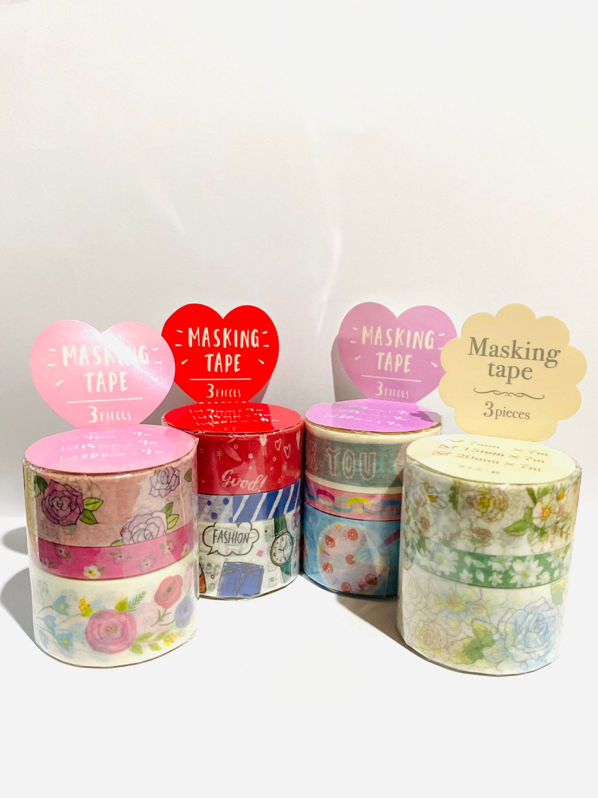 Mind Wave Masking Tape Motif 3 Pieces