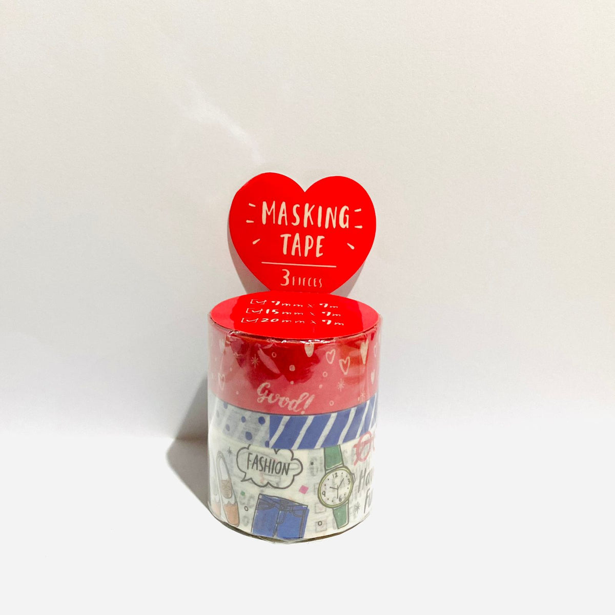 Mind Wave Masking Tape Motif 3 Pieces