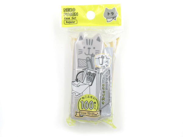 Daiso Neko Fusen Cat Sticky Case Set Regular