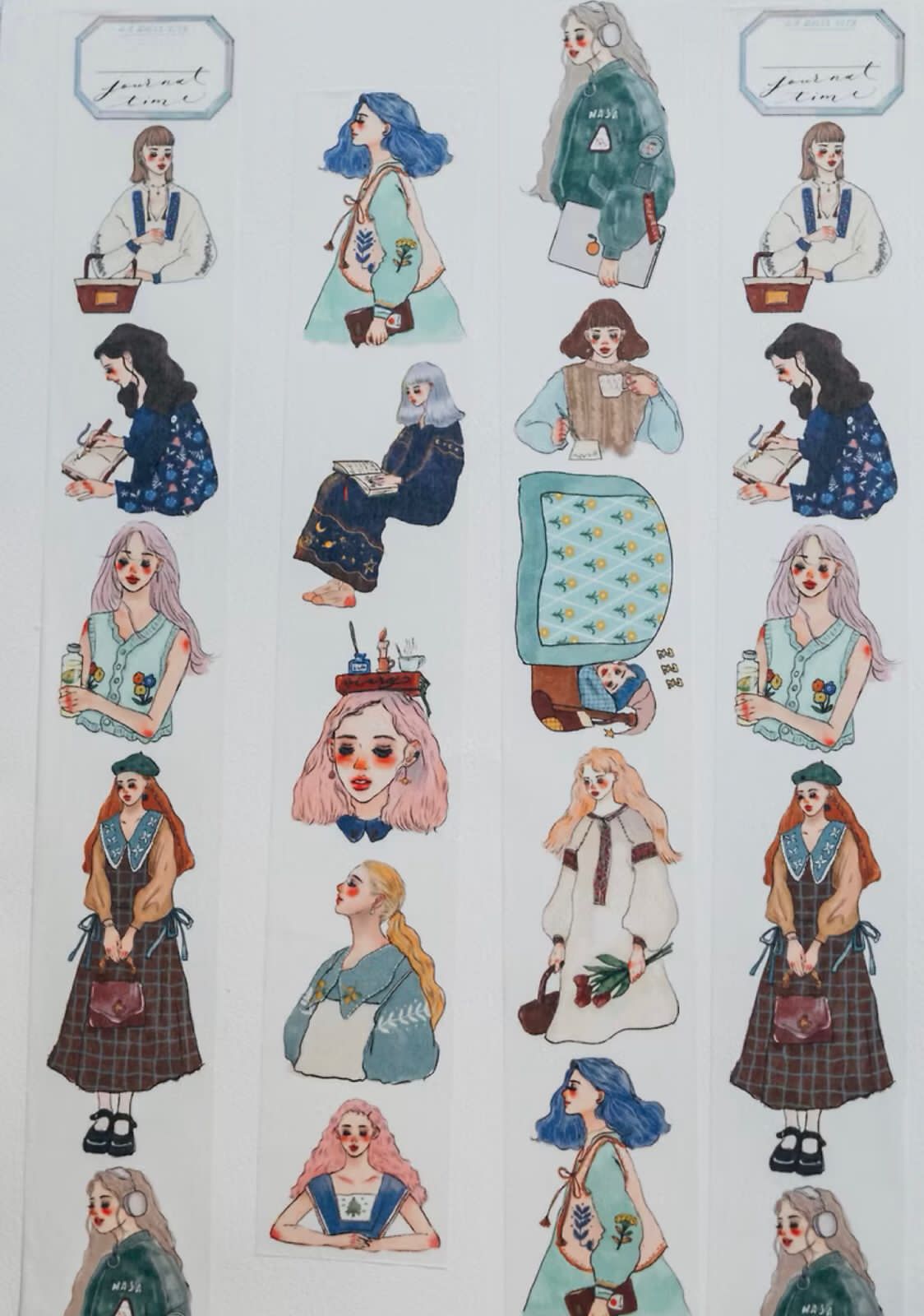 La Dolce Vita Collage Time 100cm Washi Sampler