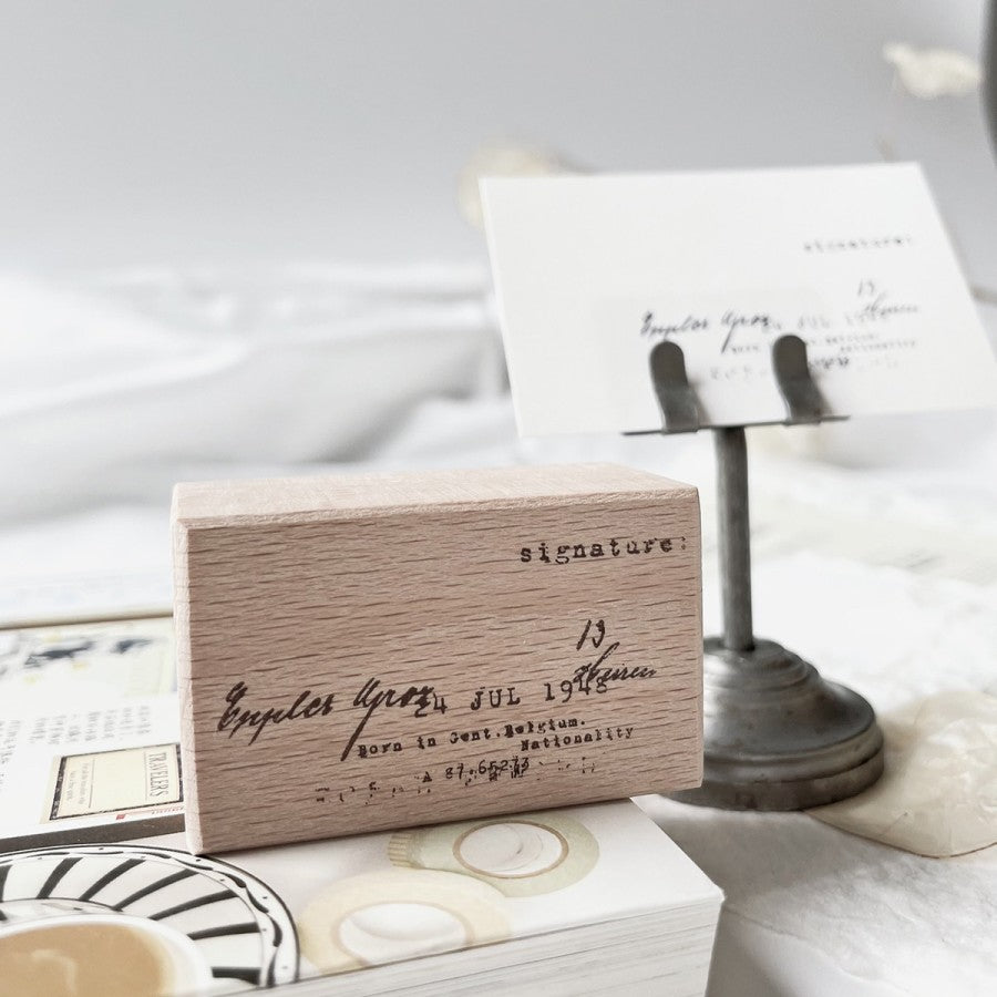 Christian Handwriting 02 vol.03 Rubber Stamp