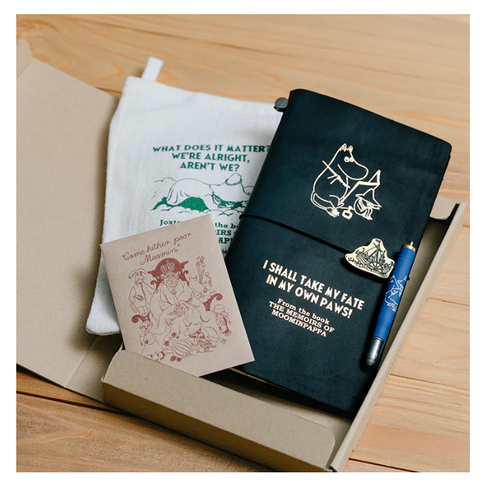 Travelers Notebook Set The Memories of Moominpappa Limited Edition Regular Size