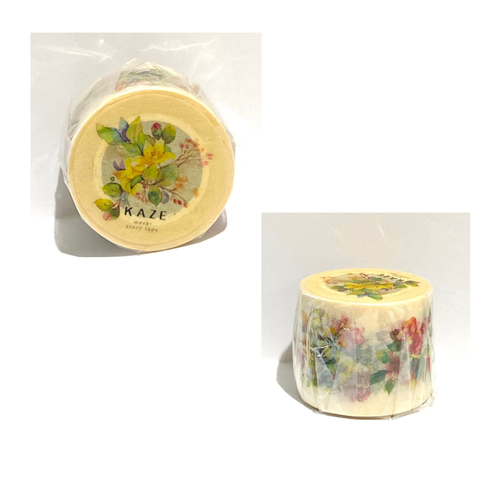 Kaze Washi Story Masking Tape Roll 10m