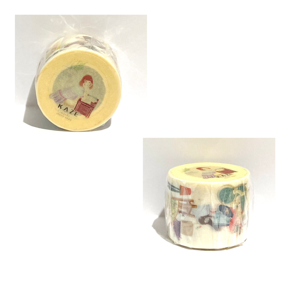 Kaze Washi Story Masking Tape Roll 10m