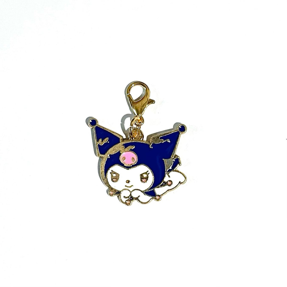 Japan Sanrio Metal Charm Kuromi Colorful
