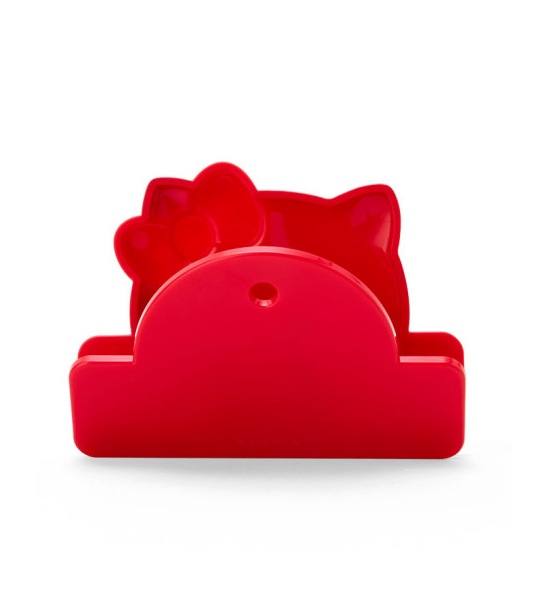 Japan Sanrio Face Clip Hello Kitty Red