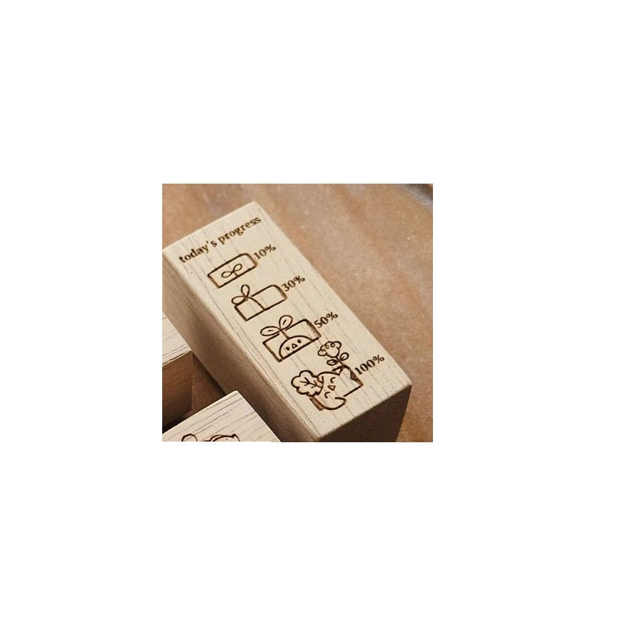 SOM x Elsiewithlove Rubber Stamp - Kakpoot Progression Bar