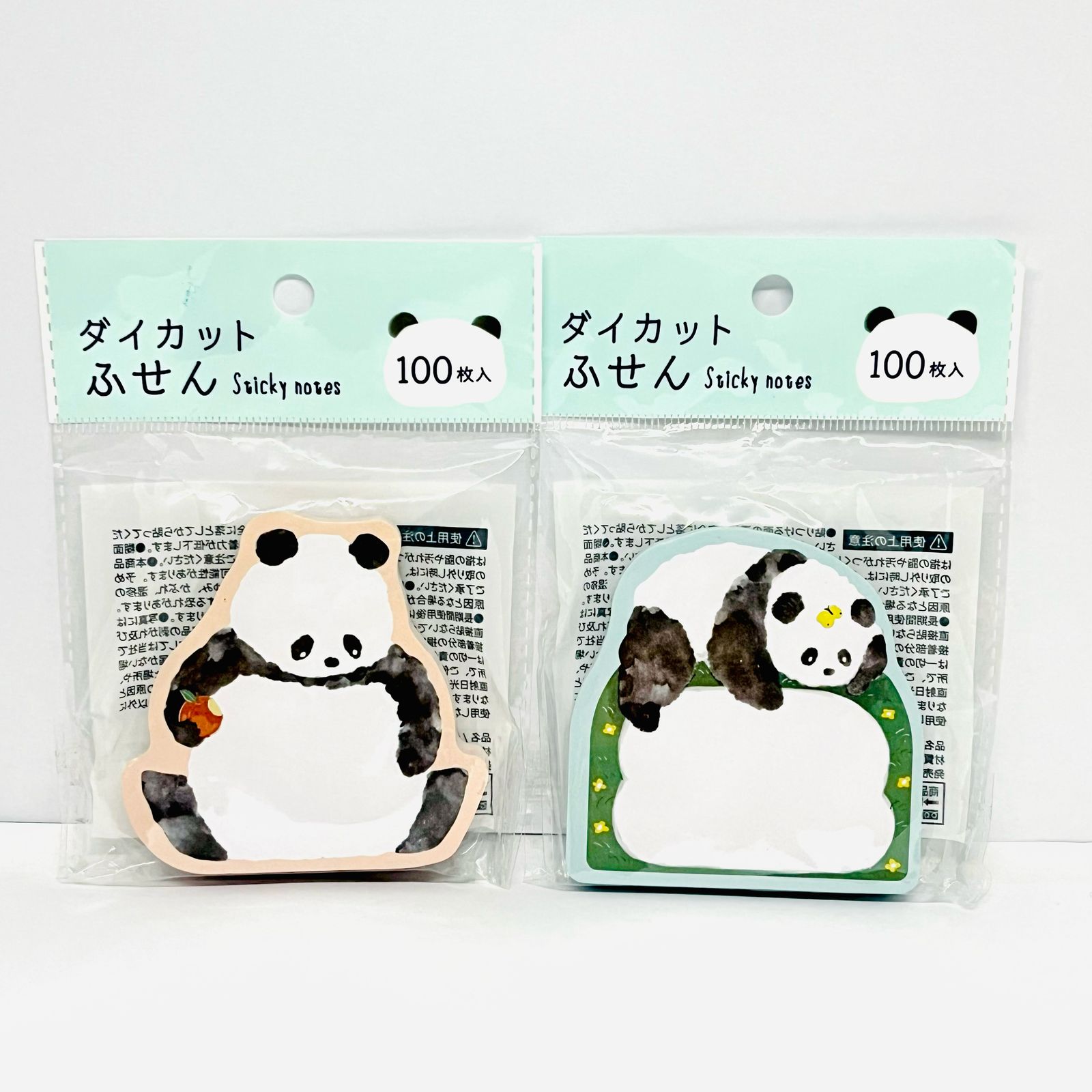 Sticky Notes Panda Die Cut 100 Sheets