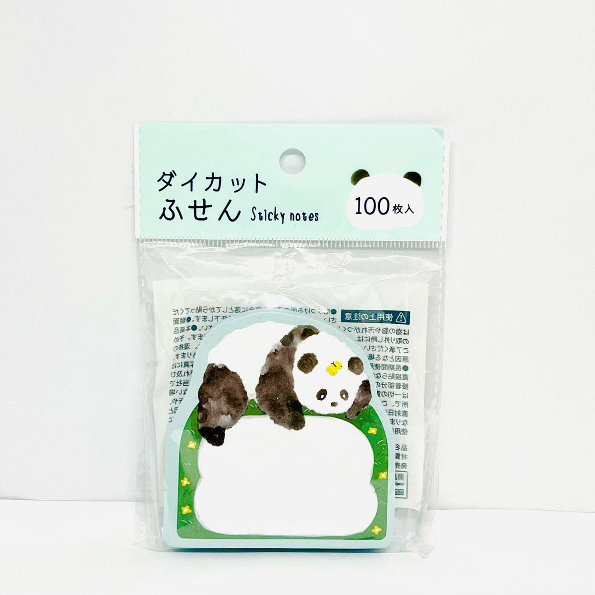 Sticky Notes Panda Die Cut 100 Sheets