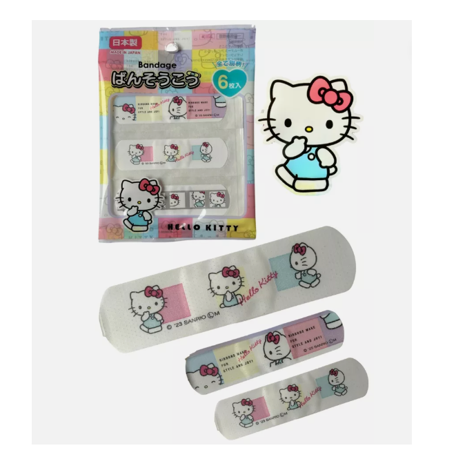 Sanrio Hello Kitty Bandage 6 Pieces
