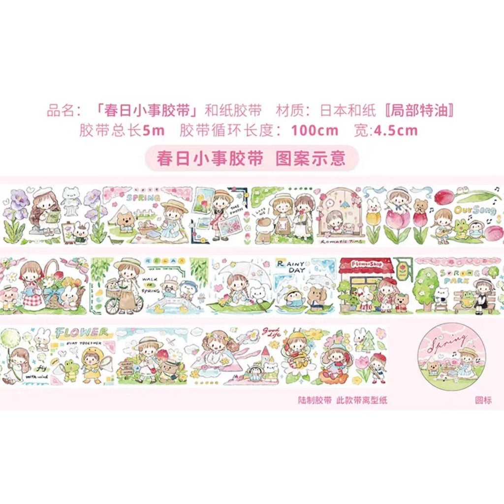 Molinta Washi Masking Tape Roll