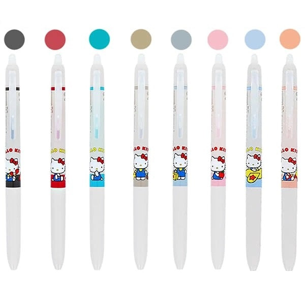 Bandai Sanrio FriXion Waai Erasable Gel Pen Set 0.5mm Hello Kitty