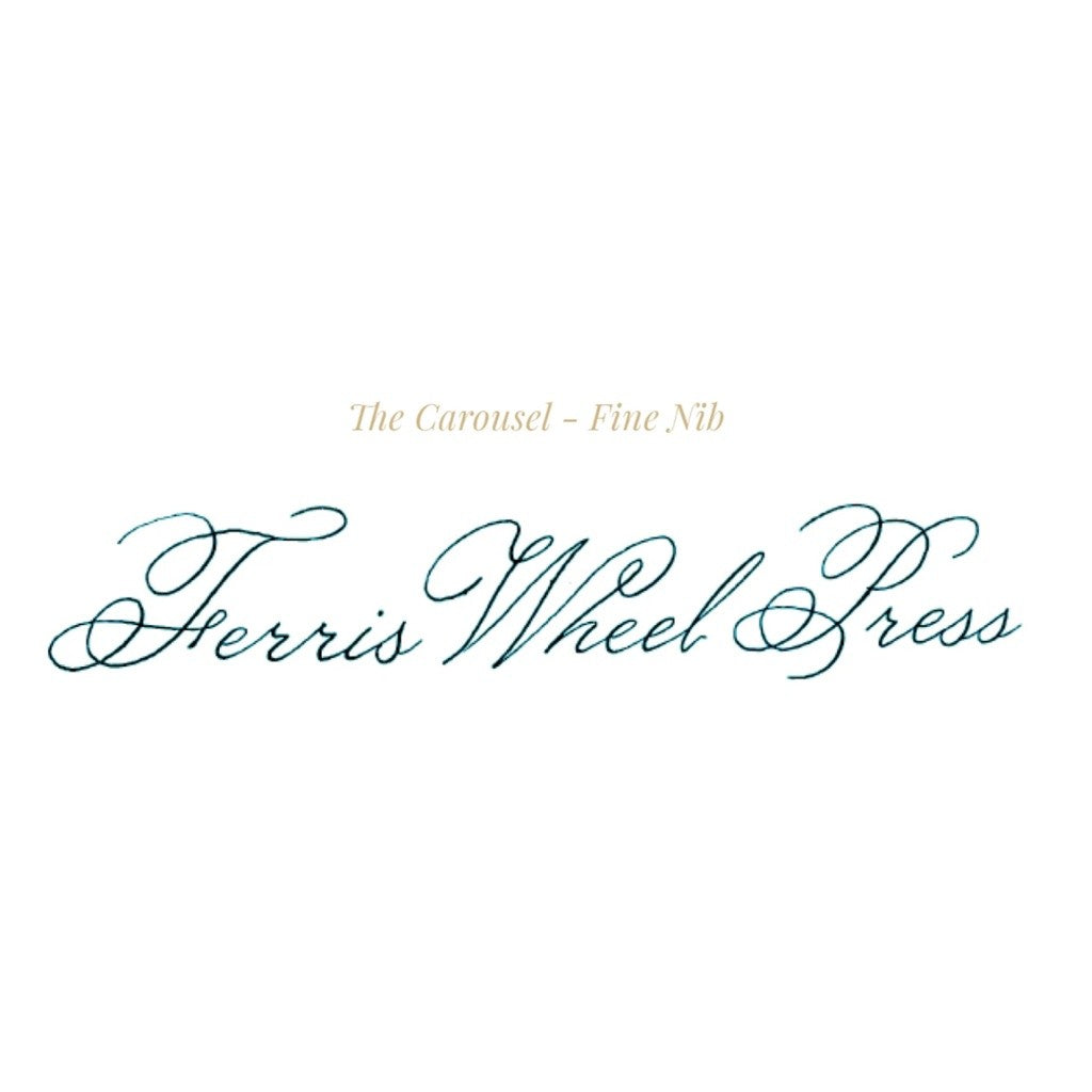 Ferris Wheel Press The Carousel Fountain Pen French Vanilla Fine Nib